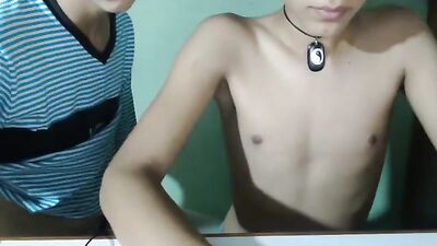 Gay Amateur Webcam Fun: Two Friends Explore Porn Adventure!