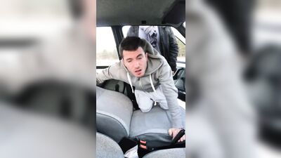 Outside Fuck Gay Twink Threesome: Exploring Sexuality in the Great Outdoors!