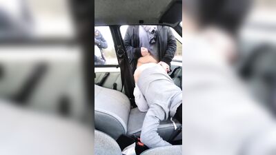 Outside Fuck Gay Twink Threesome: Exploring Sexuality in the Great Outdoors!