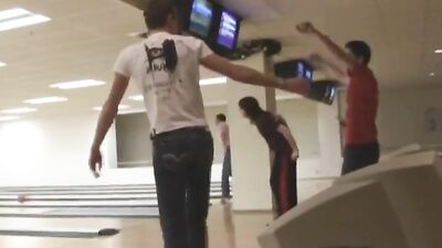 Bareback Bowling Boys Gay Porn: Cum-Shot Fuck Fest