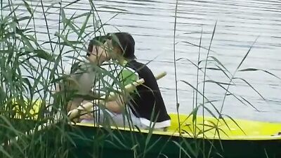 Outdoor Bareback Raw Fuck - Two Friends Explore Their Wild Side!