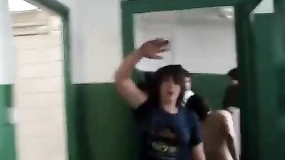 Gay Porn Lockerroom Shower: Straight Boys Turned Gay