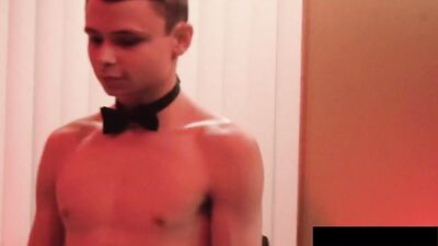 Young Twink Cock Worship - Gay Porn Video