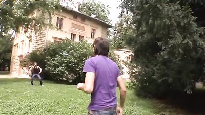 Raw Frisbee Games: Hard Cocks Boys Porn