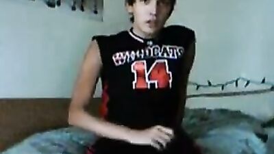 Young Cam Boy Cums Hard - Sexy Web-Cam Adventure!