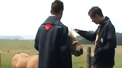 Campers Punish Him - Group Sex Adventure