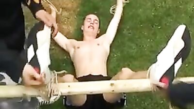 Campers Punish Him - Group Sex Adventure