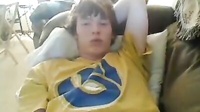 Young & Wild on the Sofa: Web-Cam Edition - 18yo Gay Porn Video!