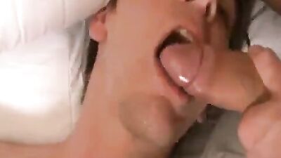 Gay Cum-eating Boy: Action Explosion This video will leave you craving for more!