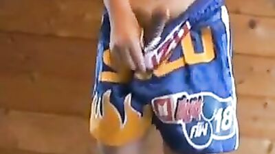 Gay Porn - Ralfs Short and Sweet Solo Cumming Spree!