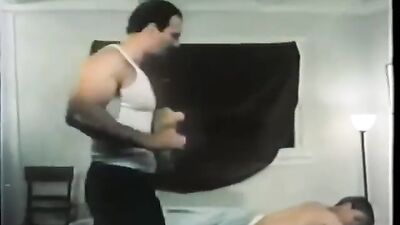 Old Dad with Step Son