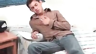 Bedroom Fantasies: Cumming Solo as a Sexy Boy!