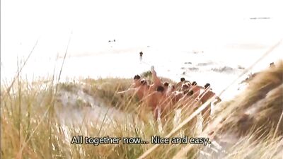 Beach Soccer Hunks: Action-Packed Thrills on the Sand!