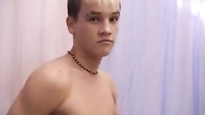 Young Russian Stallion Cums Solo - Cum In Hand