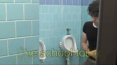 School Toilet: No Holding Back!