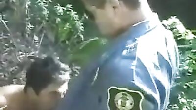 Suck that cop dick 2: Double Penetration with Officer John