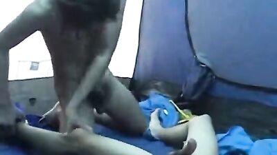 Asian Camping Fun: Two Boys Explore Their Wild Side in the Great Outdoors!