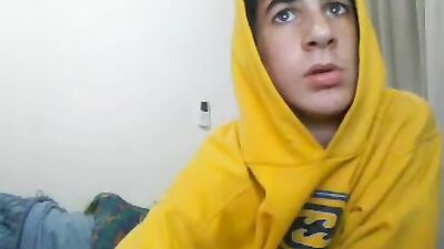 Unleashed Cuties: Hoody Boys Raw Cum Shot!