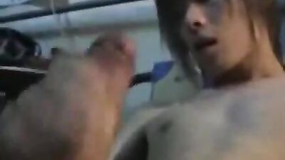 Asian jerks off