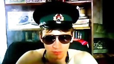 Russian Military Cock Worship: A Sergeants Web-Cam Wank