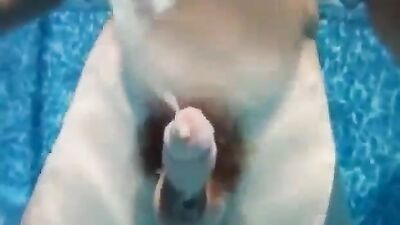 Br555 Cum in pool - Action Gay Porn Video