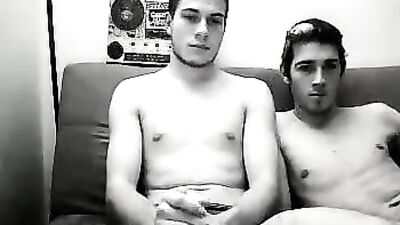 Helping Hand from Friends: First Time Amateurs in Gay Porn Video