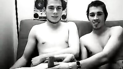 Helping Hand from Friends: First Time Amateurs in Gay Porn Video