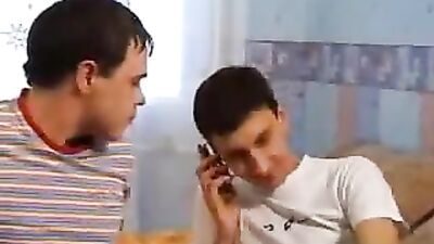 Threesome teen Russian boys fucking! This video is an action-packed adventure, where three sexy Russian boys engage in some hot and steamy threesome action!