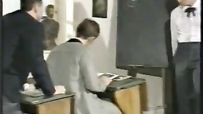 Gangbang in the Classroom! - Group Sex