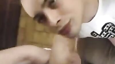 French teen beauty with nice eyes explores his sexuality in new gay porn video!