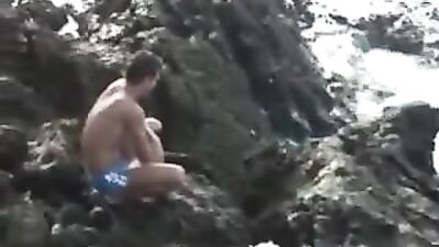 Two Gay Boys Fucking by the Sea: Bareback Adventure