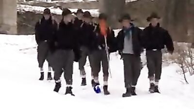 Winter Camp Heat - Teen Scouts Get Hot & Bothered!