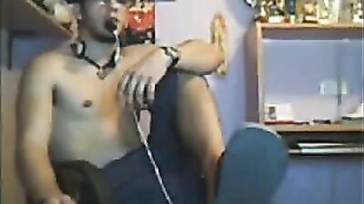 Young Twink Jerks Hard On-Screen!