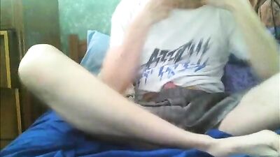 He Cums Inside: Finger-Fucking Self-Pleasure