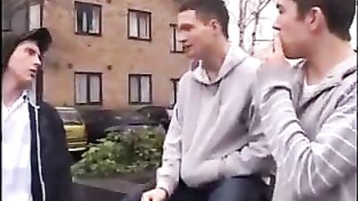 British Bare Hoodie Threesome: Group Sex Reignited!