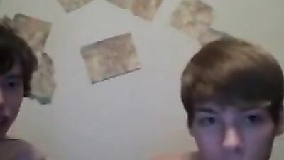 Web-Cam Teen Facials: Two Boys Exploring Their Sexuality