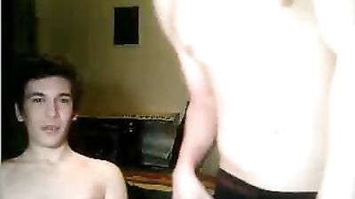 Web-Cam Right One Cums Quick - A Gay Porn Experience!