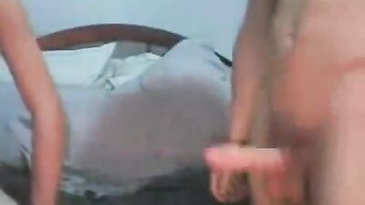 Gay Web-Cam Hookup: Forcing Buddies with Horniness