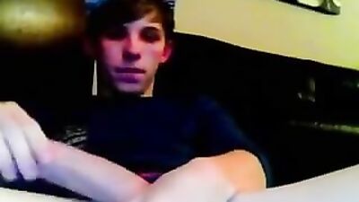 Gay Porn Twink Cumshot: Brit Boy Jerkin