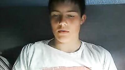 Young Studs Amateur Adventure: Cute Boy Explores His Body In The Bedroom!