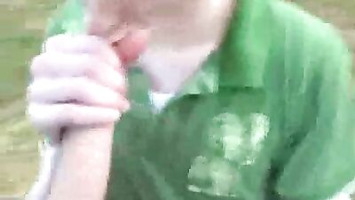 Big Cock Adventure: Amateur Park Sucking