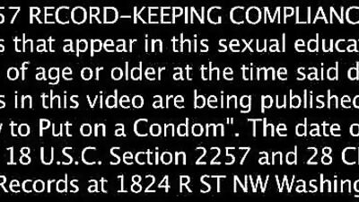 Condom Confusion - Brent Corrigans Guide to Safe Sex