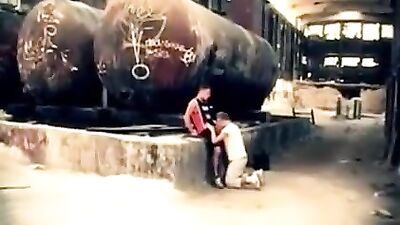 Abandoned Passion: Brit Lads Take Over the Factory!