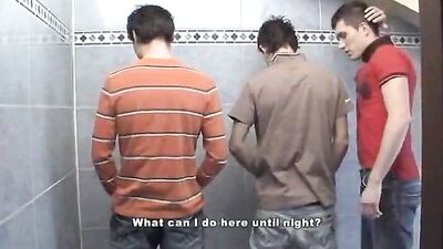 Banged with a Huge Dick Threesome Boy Action Video!