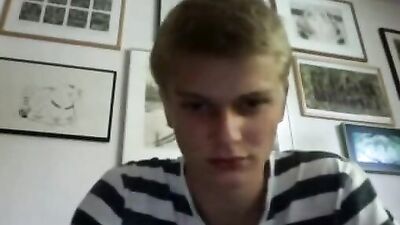 Raw Blond Dutchboy Cumshot: Jerk Off Solo Session