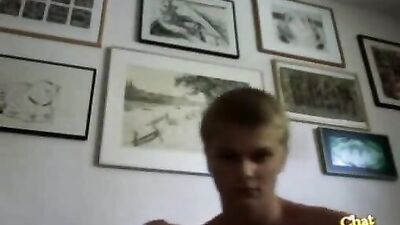 Raw Blond Dutchboy Cumshot: Jerk Off Solo Session