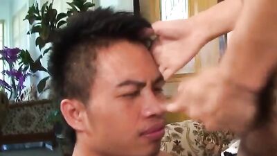 Asian Facial Cum Sucking Adventure