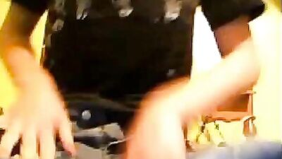 Young Web Cam Cock Sucker - Exploring His Ass Play!