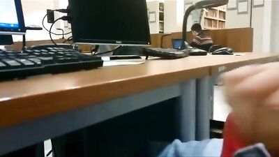 College Library Exposure: A Gay Porn Fantasy Fulfilled