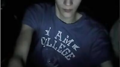 Gangbang Web-Cam Surprise with Three Boys